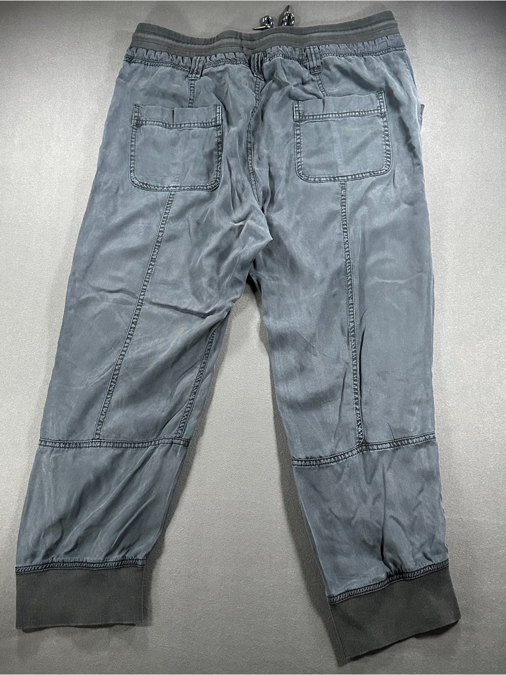 Anthropologie Pilcro Relaxed jogger elastic waist Pants - Blue - Women’s Size XL - Picture 6 of 12